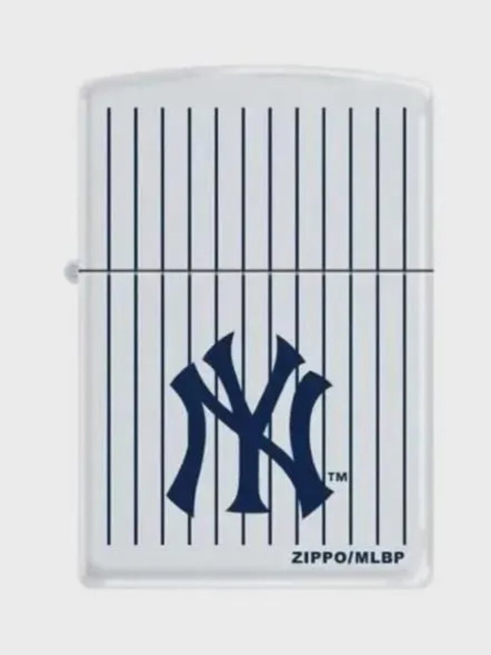 White New York Yankees Pinstripe Zippo Lighter